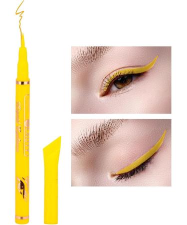 1/12 Colors Liquid Eyeliner Set Eyeliner Set Pigmented Rainbow Colorful Neon Eyeliner Pencil Waterproof Eye Shadow Pencil Long Lasting Wingtail Eyeliner for Mom Wife Girlfriend 04# - Buy Online on GoSupps.com