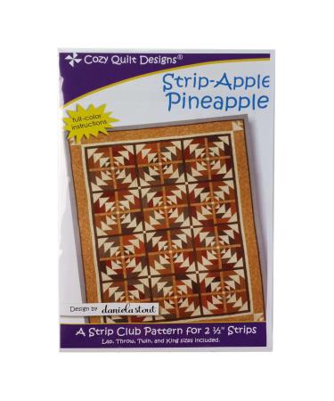 Cozy Quilt Designs Strip Apple Pineapple Pattern