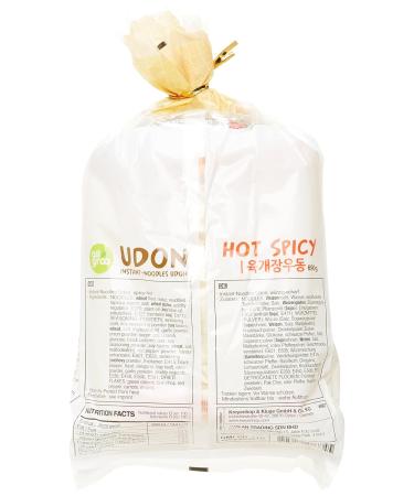 Allgro Udon Instant Noodles - Spicy | Quick Prep 3 Portions 690g | International Shipping Available - Buy Online on GoSupps.com