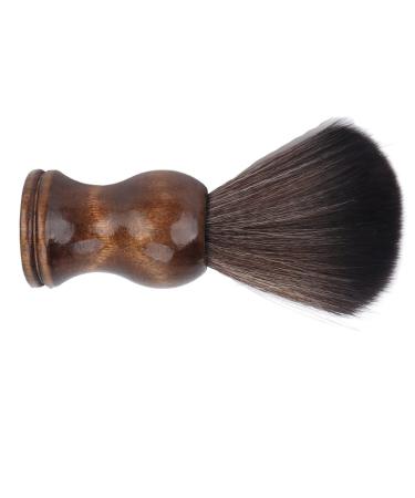 Men's shaving brush made of soft hair with wooden handle comfortable shave mild peeling ergonomic design several applicable scenarios perfect gift for friend father
