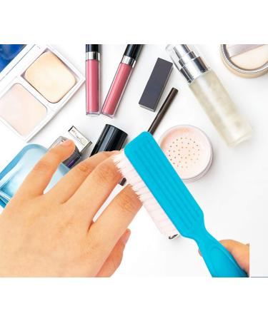 6 Pack Handle Grip Nail Cleaning Brush - Qeedy Fingernail Brush Cleaner for Men, Women, Kids - Shower Scrub Brush Kit (Color A) - Buy Online on GoSupps.com