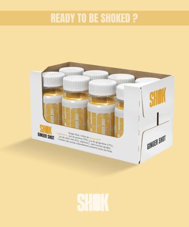 Shot SHOK powerful in ginger! Special offer Dry January: buy 2 get 1 free!! No added sugar I No additives I Sa - Buy Online on GoSupps.com