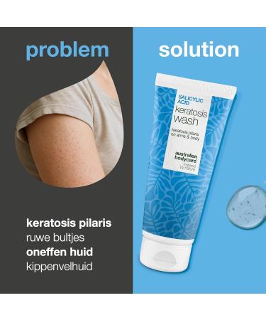 Australian Bodycare Keratosis Pilaris Shower Gel Against Keratosis Pilaris Dry Skin and Red Bumps With Salicylic Acid Niacinamide and Glycerin 200 ml - Buy Online on GoSupps.com