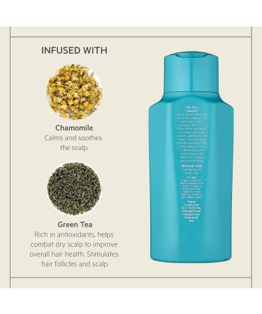 TPH BY TARAJI Serene Queen Shampoo | Vegan Sulfate-Free Hydrating Cleanser with Chamomile & Green Tea | Gentle Hair Care for Men & Women - 12 fl. oz - Buy Online on GoSupps.com