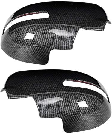 Side Mirror Covers for Mitsubishi Outlander 2013-2016 | Carbon Fiber Decorative Caps | Left & Right Rearview Mirror Cover Pair - Buy Online on GoSupps.com