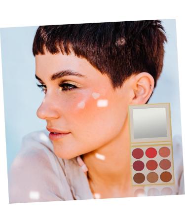 VINTORKY 1pc 9 Loose Powder Makeup Palette Cheek Blush Pallet Press Powder Makeup Matte Powder Blush - Buy Online on GoSupps.com