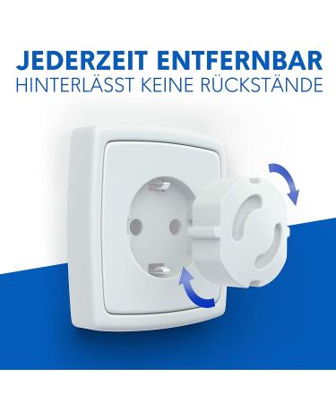 Adlersfeld 16113 Child Lock Sockets - 30 Pack White | Baby Socket Protection & Fuse Safety Solutions - Buy Online on GoSupps.com