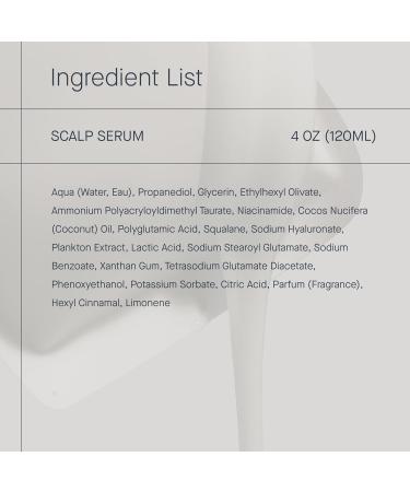 OurX Hydrating Scalp Serum - Non-Greasy Treatment for Itchy Dry Scalp & Psoriasis - 4oz Scalp Moisturizer for Flaking & Balance - Buy Online on GoSupps.com