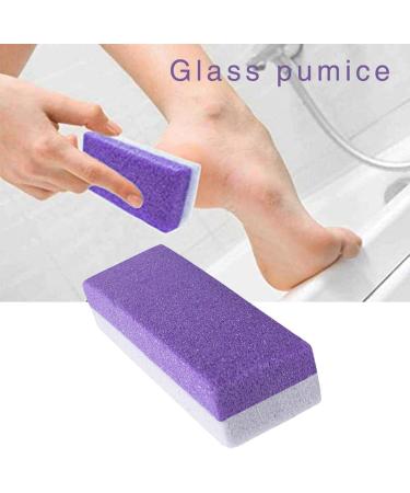 Foot Scrubbers - Foot Pumice Double Sided Foot Scrub | Manual Foot Whetstone Perfect Foot Stone for Smooth Heel Exfoliation Perfect for Home and Beauty Salon - Buy Online on GoSupps.com