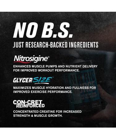 Jacked Factory Nitric Surge Stim Free Pre Workout Powder - Caffeine Free (Blue Raspberry 30 Servings) & (Pineapple Mango 30 Servings) - Buy Online on GoSupps.com