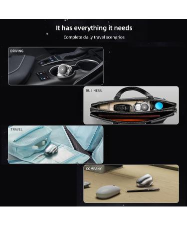 Electric Mini Razor for Men - 2023 Portable USB Rechargeable Shaver for Travel | Compact Design Easy One-Button Use - Blue - Buy Online on GoSupps.com