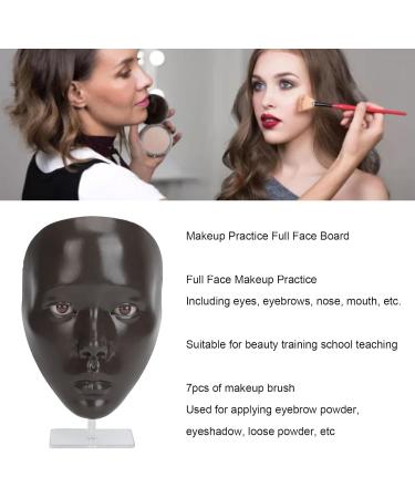  Tixiyu Reusable Silicone Makeup Board with 7 Makeup Brushes and 20ml Cleansing Oil for Beginners or Professionals () - Buy Online on GoSupps.com