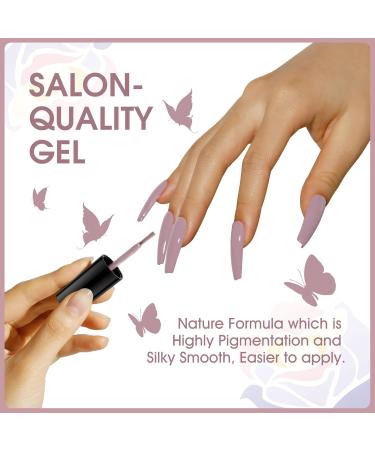 ROSALIND 32 Pieces UV Gel Nail Polish Shellac Colour Gel Set 28 Colours UV Varnish Soak Off Nail Polish Set for Nail Design 03 - Buy Online on GoSupps.com
