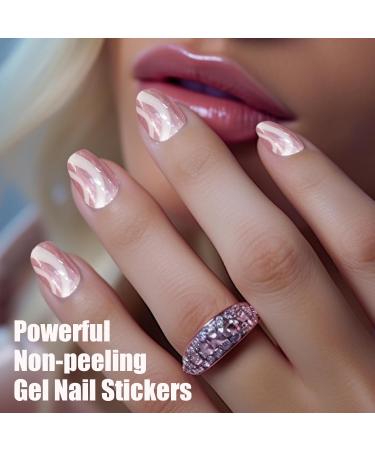 22 Stickers False Nails - Press on Nails - Soft Self-Adhesive Gel Nail Stickers - Upgrade Long-Lasting Fake Nails Stick on Nails for Women and Girls Nail Art No UV/LED Lamp Required - Buy Online on GoSupps.com
