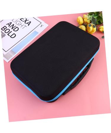 Gleavi Hard-Shell Travel Cases for Essential Oils - Durable Bottle Storage & Cosmetic Bag (Blue) - Perfect for Diffusers & On-the-Go Use - Buy Online on GoSupps.com