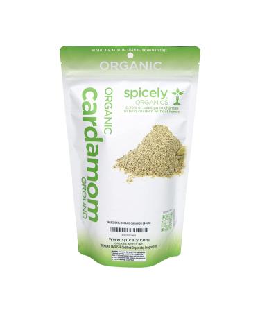 Spicely Organic Cardamom Ground 1 Lb Bag Certified Gluten Free 1 Pound (Pack of 1) - Buy Online on GoSupps.com