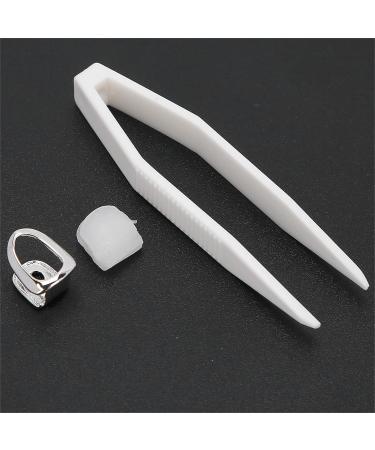 Stylish Hip Hop Silver Tooth Braces Decoration - Perfect for Parties & Daily Wear - Buy Online on GoSupps.com