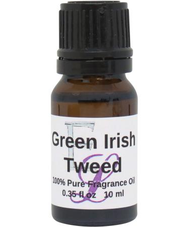 Green Irish Tweed Fragrance Oil by Eclectic Lady 10 ml Premium Long Lasting Diffuser Oils Aromatherapy