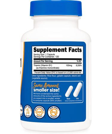 Mason Natural Vitamin B-1 250 mg - 100 Tablets | Supports Energy & Nerve Health - Buy Online on GoSupps.com