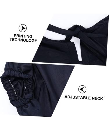 Healeved Barber Shop Overalls Hair Cutting Red Barber Cape Barber Gowns Haircut Gown Cape Oil Dispenser for Hair Barber Cloth Hair Stylist Work Apron Hairdressing Cape Adult Nylon Polyester 90.00X60.00X0.50CM - Buy Online on GoSupps.com