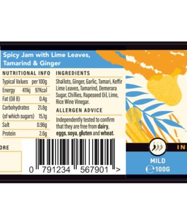 Novice Kitchen Balinese Jam 110ml Pack of 2 | Mild Sambal Inspired Chilli Jam | Bold Aromatic & Tangy Flavours | Marinade or Enjoy with Cheese & Crackers | - Buy Online on GoSupps.com