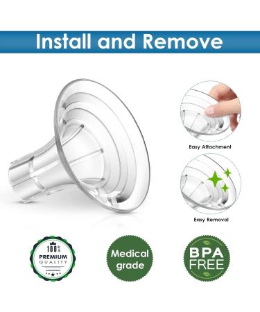Lulia Breast Pump Accessories - 27mm Flange | Compatible with Lulia Breast Pump - Buy Online on GoSupps.com