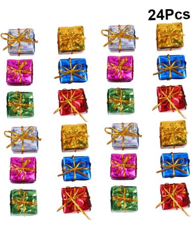 Abaodam 2pcs Set 24pcs Mini Christmas Tree Christmas Small Christmas Balls Bulk 24pcsx2pcs mediumx2pcs - Buy Online on GoSupps.com