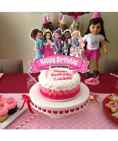 37Pcs American Doll Party Cake&Cupcake Toppers for Birthday Party Supplies Boys' Theme Birthday Party Decoration - Buy Online on GoSupps.com