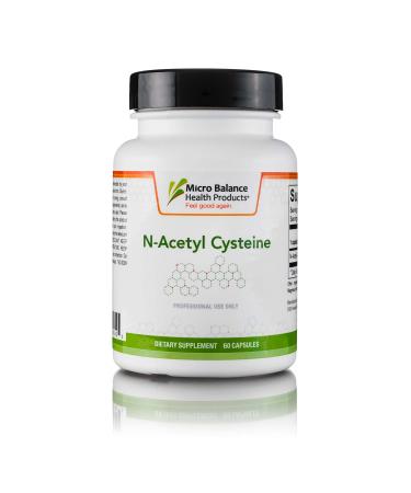 Micro Balance N-Acetyl Cysteine Amino Acid Supplement for Respiratory and Immune Support Liver and Antioxidants* | 60 Capsules