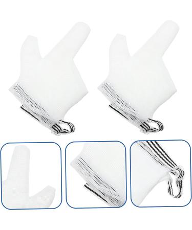 Alasum Anti-Eating Infant Mittens - Baby Thumb Protector Gloves | Orthotic Nylon Thumb | White | 1 Pair - Buy Online on GoSupps.com