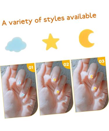 Healvian 1 Nail Art Polymer Clay Colorful Slice Patch DIY Nail Polymer Slices DIY Nail Art Decor Nail Embellishments Polymer Clay Nail Decorations Craft Patch Nail Jewelry Clay Nail Art - Buy Online on GoSupps.com