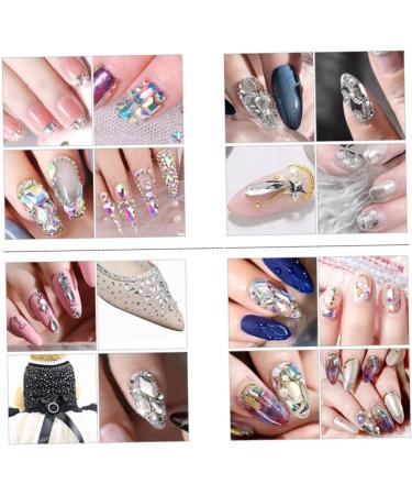 Nail Art Set DIY Nails Rhinestones Nail Art Cosmetics Clothes Design Jewels Diamond Accessories Style4 - Buy Online on GoSupps.com