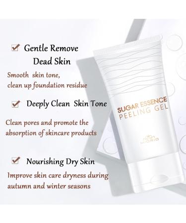 Face Scrub for Blackhead Yellow Sugar Face Scrub Exfoliator Reduce Acne & Improve Dull Skin 150ML Body Scrubs for Deak Skin Body Scrub Exfoliator Body Wash & Face Cleanser-Leg Exfoliator Body & Face - Buy Online on GoSupps.com