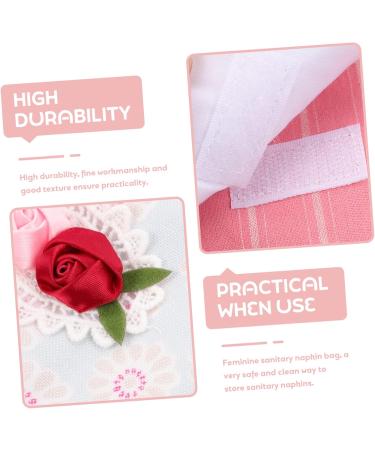 Lurrose 7-Piece Cute Makeup & Menstrual Bag Set - Versatile Napkin-Storage & Hygiene Organizer - Perfect Travel Accessory - 16x13cm - Buy Online on GoSupps.com