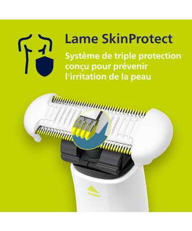PHILIPS Oneblade Intimate QP1924/30 Designed for Pubic Hair Care Cutting and Shaving with Reinforced Skin Protection - Buy Online on GoSupps.com