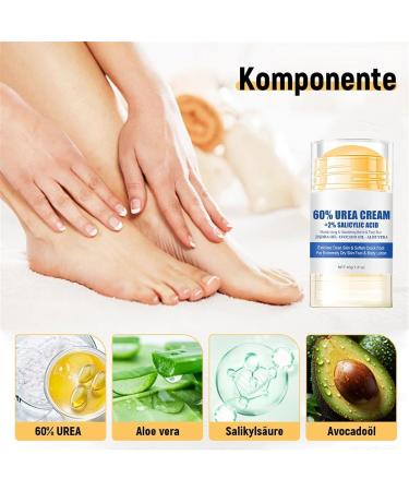 60% Urea Cream Pieds R paratrice Hydratante Cr me l'Ur e Heel Pain Ointment Pour Relief Cr me Pieds Tr s Secs Et Ab m s Pieds Tr s Secs Et Crevasse Cr me-Raffermissante-Corps 40g - Buy Online on GoSupps.com