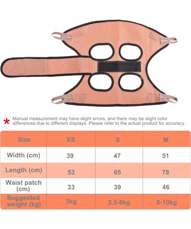 Hoaaigo Pet Care Hammock for Cats & Dogs - Breathable Loop Dishes & Nail Care Bag (M Pink) - Ultimate Pet Grooming Solution - Buy Online on GoSupps.com