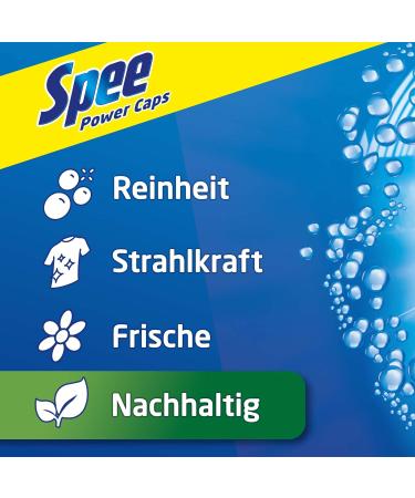 Buy Spee Power Caps Universal 4 + 1 - Heavy-Duty Detergent for Light & White Laundry (18 Loads) - Made in Germany - International Shipping Available - Buy Online on GoSupps.com