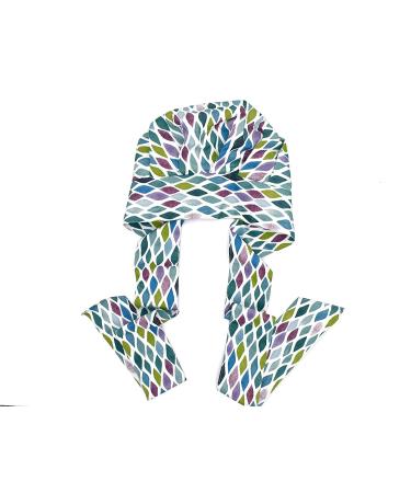 ADAMA Adjustable Shower Cap for Voluminous Hair - Prevent Breakage and Preserve Style with Adjustable Straps - Machine Washable - Green - Buy Online on GoSupps.com