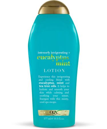 OGX Intensely Invigorating + Eucalyptus Mint Body Lotion  19.5 Fl Oz (Pack of 1) Eucalyptus Mint Body 19.50 Fl Oz (Pack of 1)