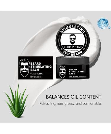 Natural beard butter for men moisturizing and revitalizing organic butter for growth for daily grooming after winter care winter travel dates social occasions - Buy Online on GoSupps.com