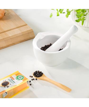 Lebensbaum Organic Black Pepper - Fruity & Spicy Flavor for Sauces Side Dishes & Oven-Baked Meals | 50g - Buy Online on GoSupps.com