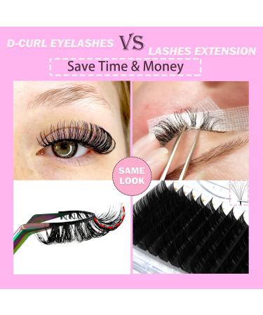 Buy 10 Couples 3D Russian False Eyelashes - Natural Look Curly Cat Eye D-Curl 22 | International Shipping Available - Buy Online on GoSupps.com
