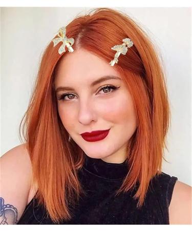 8 Pcs Rhinestone Alligator Hair Clips for Girls and Women - Pearl Crystal Hair Pins for Wedding - White - Buy Online on GoSupps.com