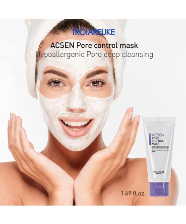 TROIAREUKE ACSEN Pore Control Mask - Effective Pore Minimizer | International Shipping Available | 1.69 Fl.Oz - Buy Online on GoSupps.com