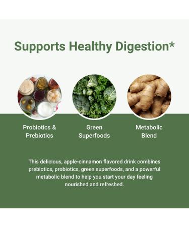 ActivatedYou Morning Complete Daily Wellness Drink - Apple Cinnamon Flavor, 30 Servings - Buy Online on GoSupps.com