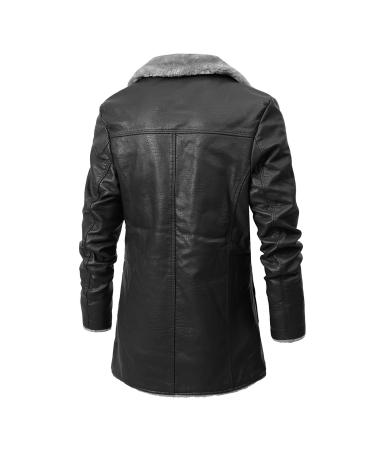 Hanxiulin coat plush jacket hoodie jacket oversize winter coat men hoodie hooded sweater long arm winter coat jacket men trench coat breathable warm cuddly jacket winter jacket 3xl black