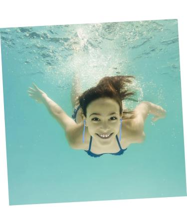 4 Pairs Waterproof Silicone Earplugs for Swimming - Corded Underwater Earplugs | Pack of 1 - Buy Online on GoSupps.com