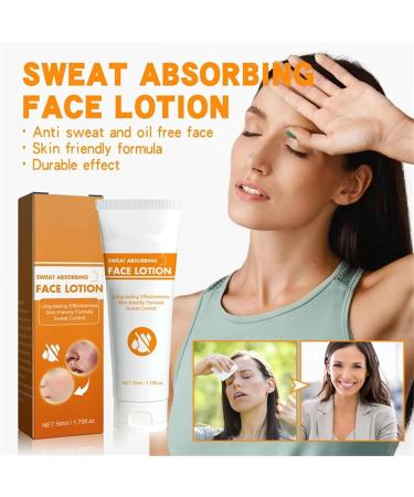  FLLUOUZH Antiperspirant Face Antiperspirant Face Absorbent Lotion for Forehead and Scalp Oily Skin Control for Women and Men Hyperhidrosis (3 Pieces) - Buy Online on GoSupps.com