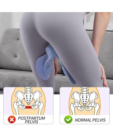 Leapbeast Hip Trainer - Pelvic Floor Muscle Trainer for Women | Buttocks Correction Tool & Postpartum Fitness Device | 7kg Starch - Blue - Buy Online on GoSupps.com